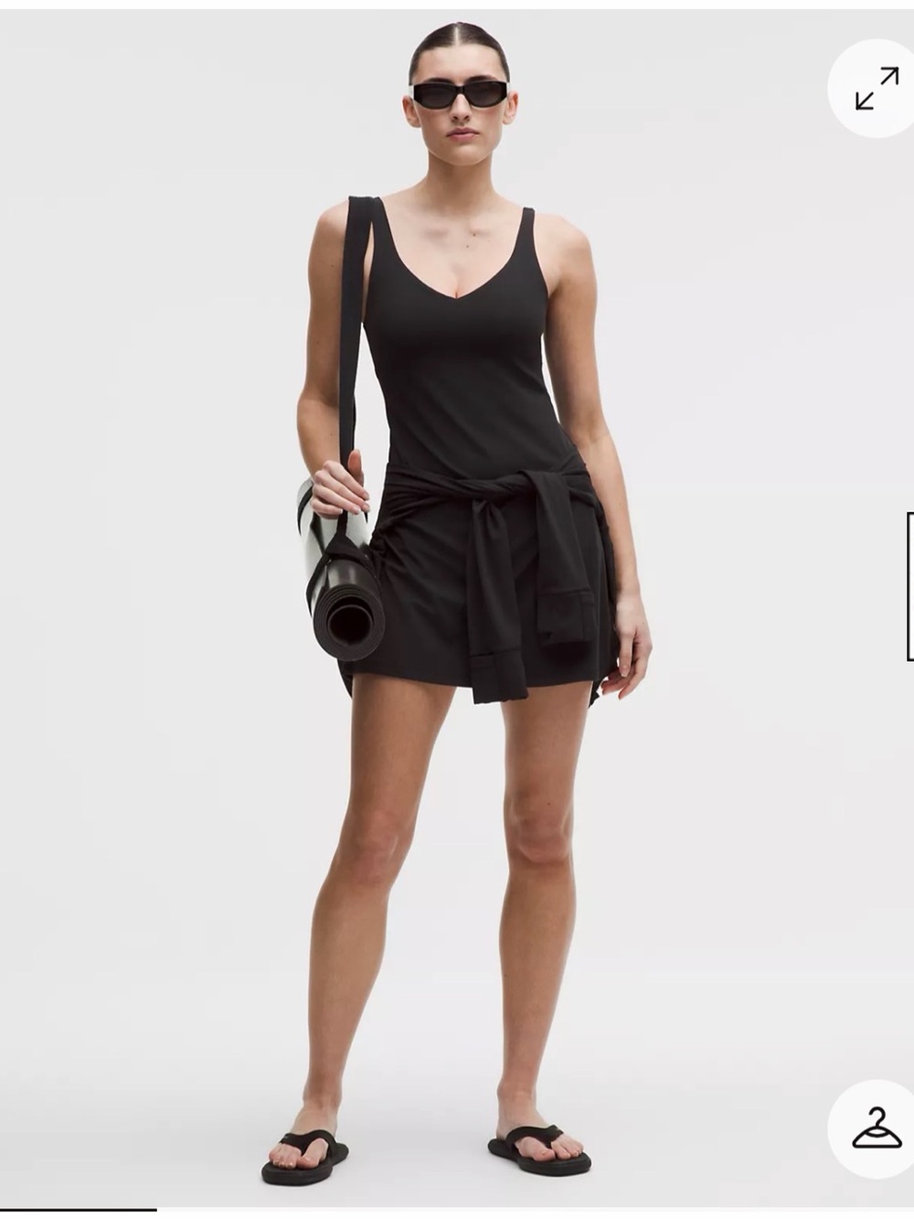 NWT lululemon align dress Black size 4 - Picture 2 of 7